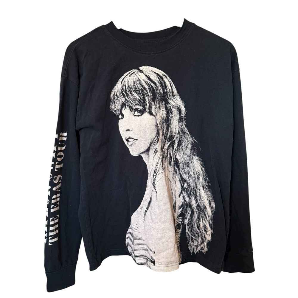Taylor Swift The Eras Tour Merch Midnight Blue Long Sleeve Womens Medium